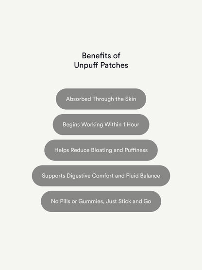 Unpuff Patches (Two packs)